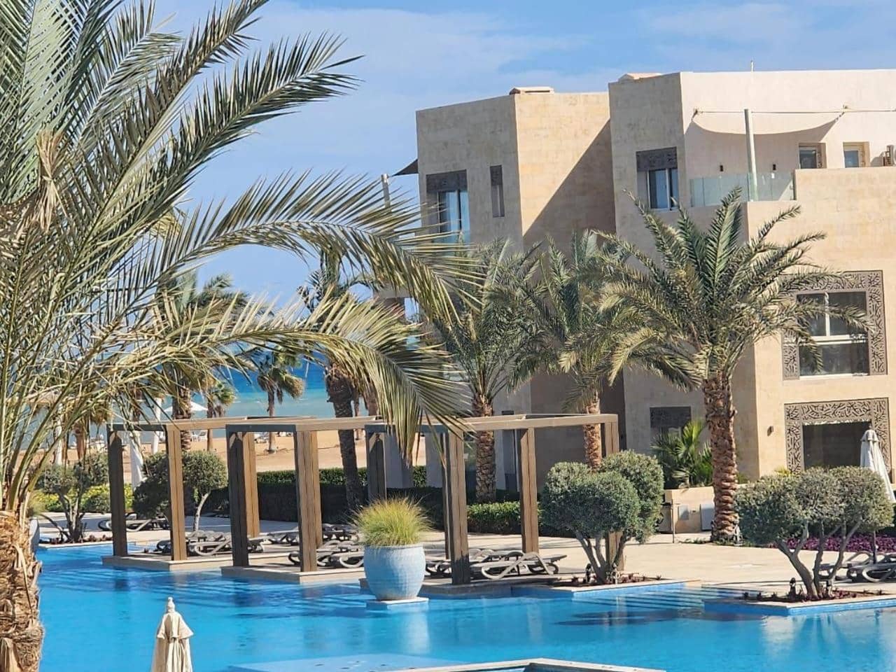 Sea view with free beach access one bedroom apartment , Mangroovy-Gouna — 4