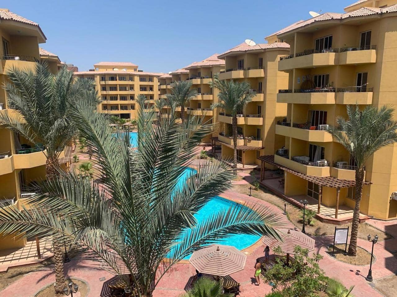 Two bedrooms apartment in Resort
