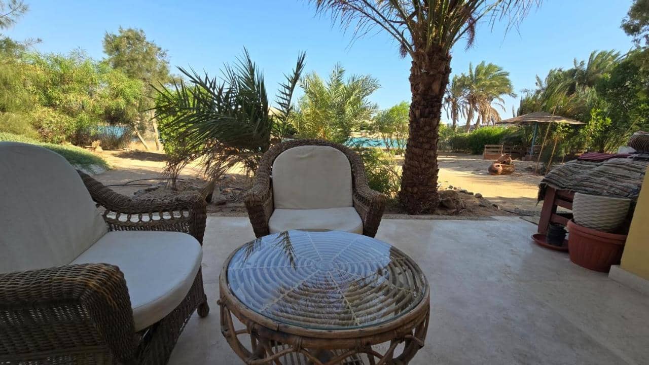 chalet in nubian villas , behind Rihanna hotel — 2