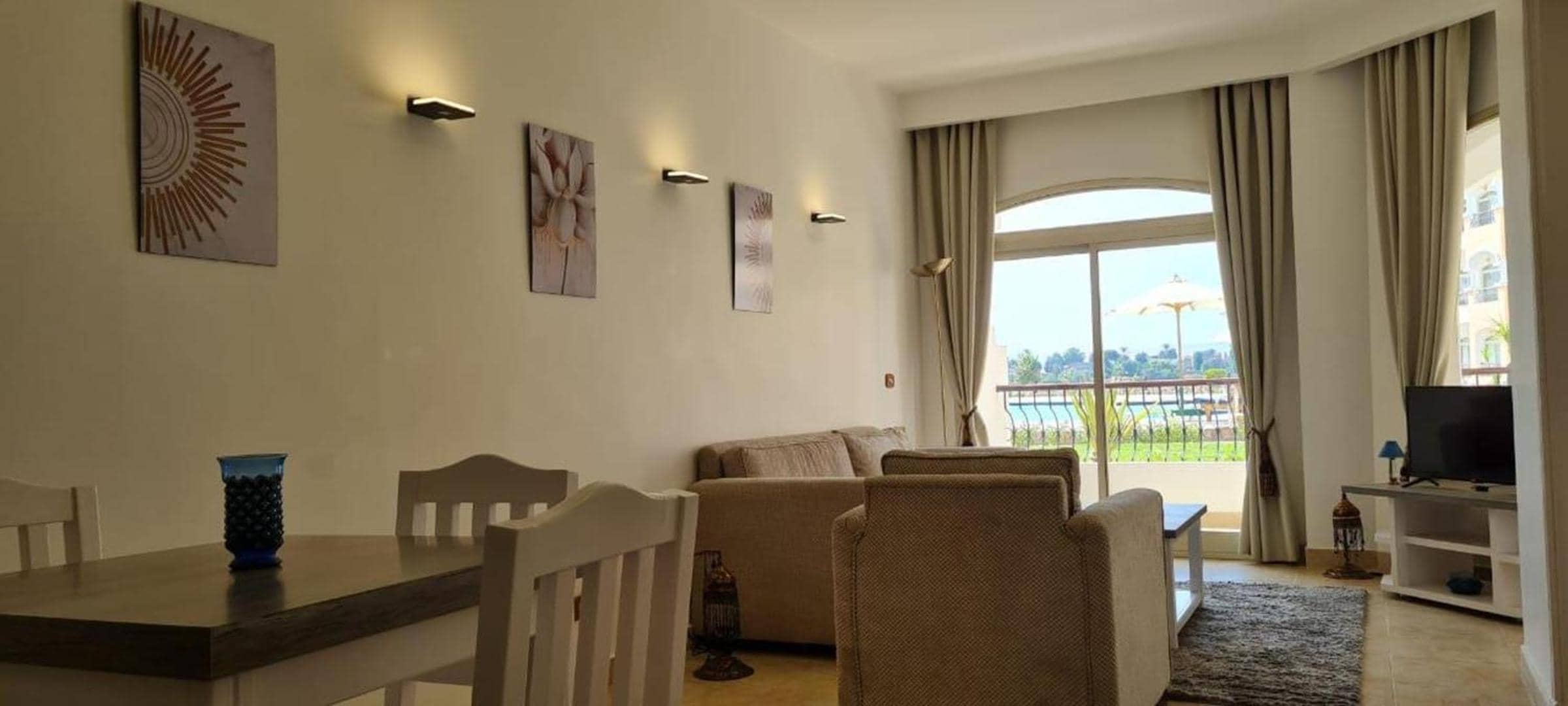 Nile Front Luxor Apt Sleeps 6 with Pool — 5