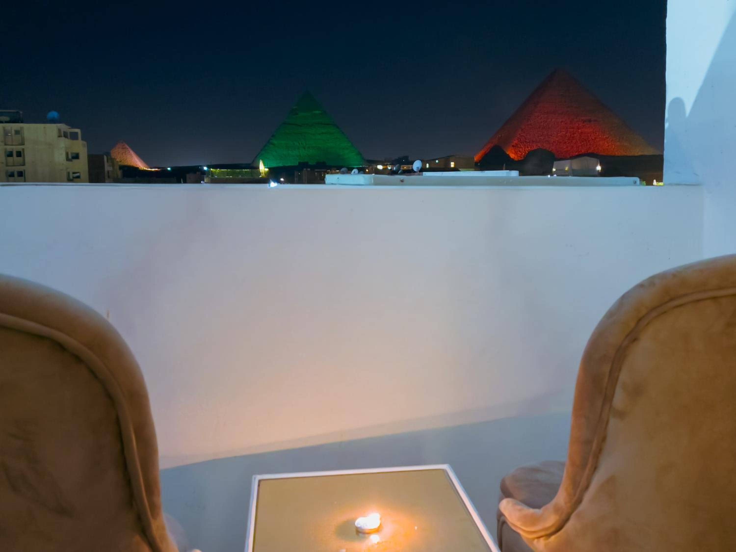 Pyramids Rose view — 5