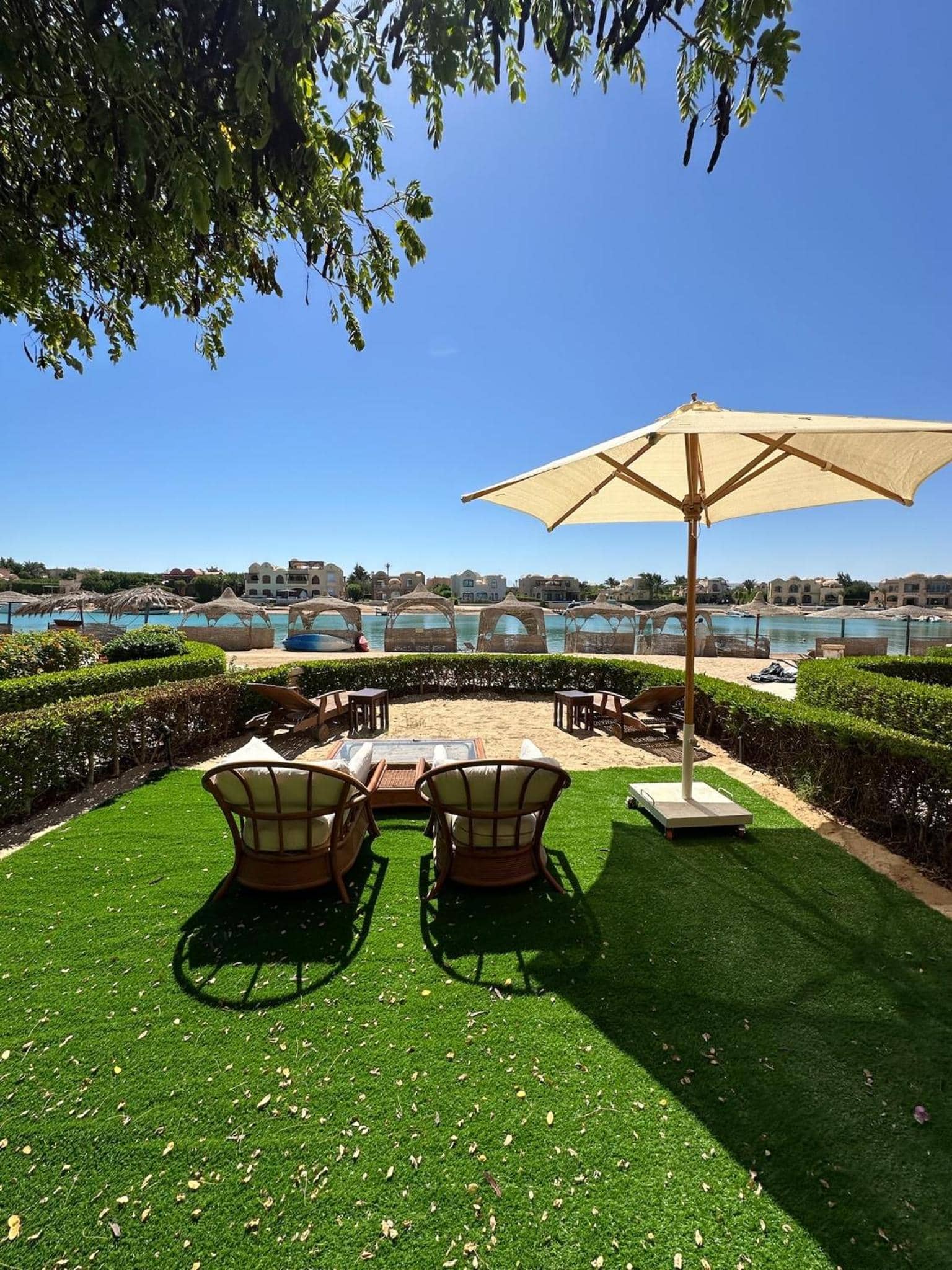 2 Bedroom Ground Floor New Nubia - 2 minutes walk to marina Abu Tig