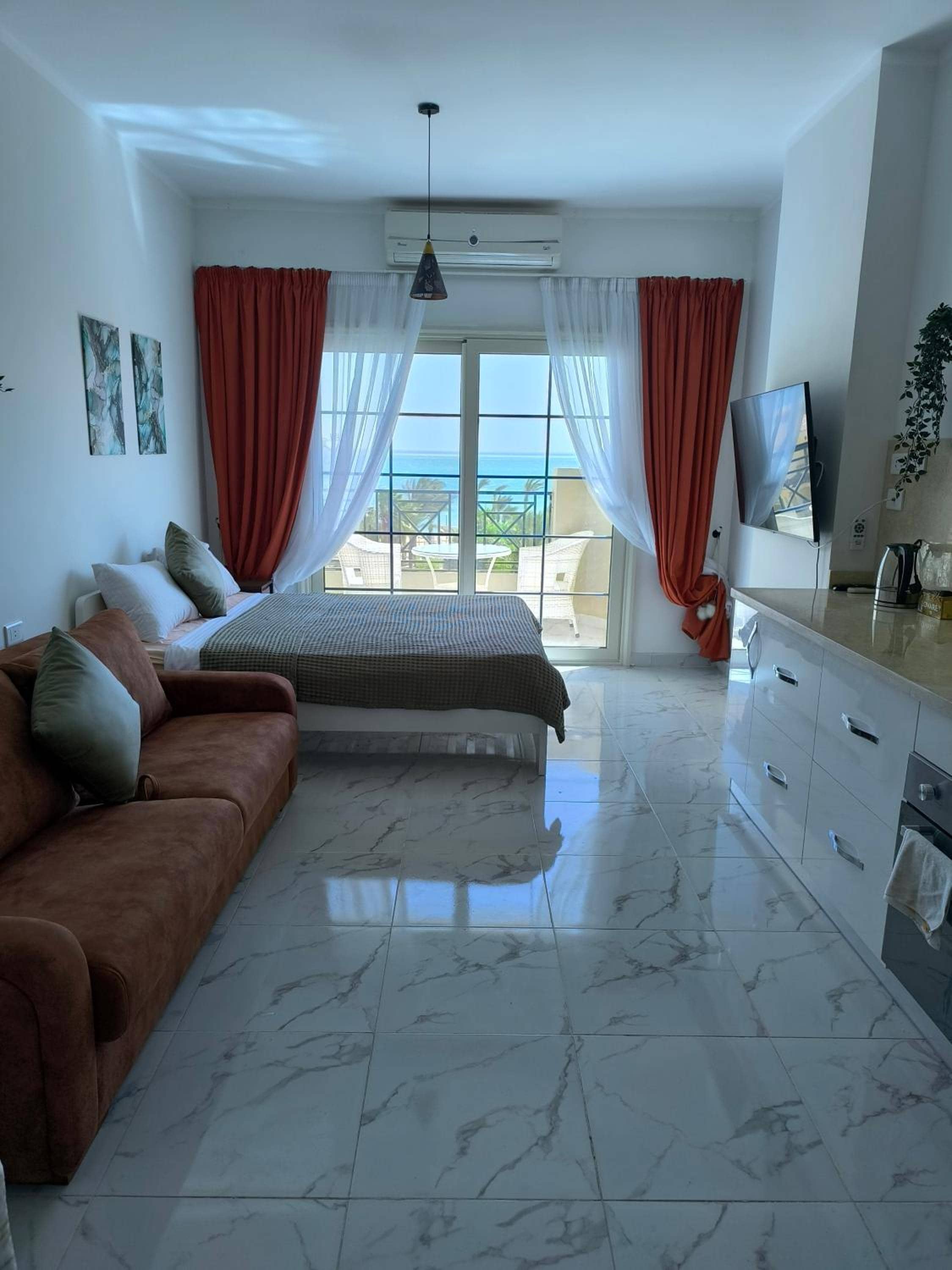 Terracotta studio with amazing beach and sea view — 4