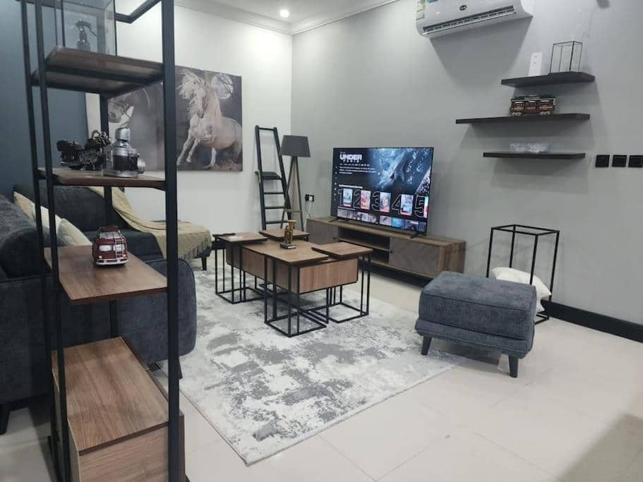 Luxury apartment with 2 bedrooms & living room