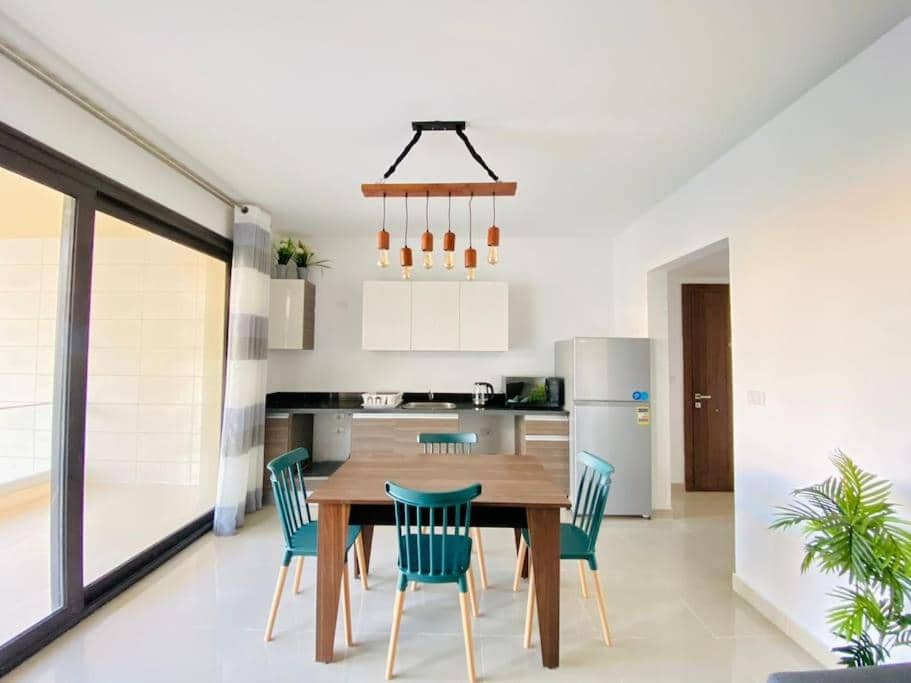 Sunny 1 BR Apt G cribs ElGouna with open View — 4
