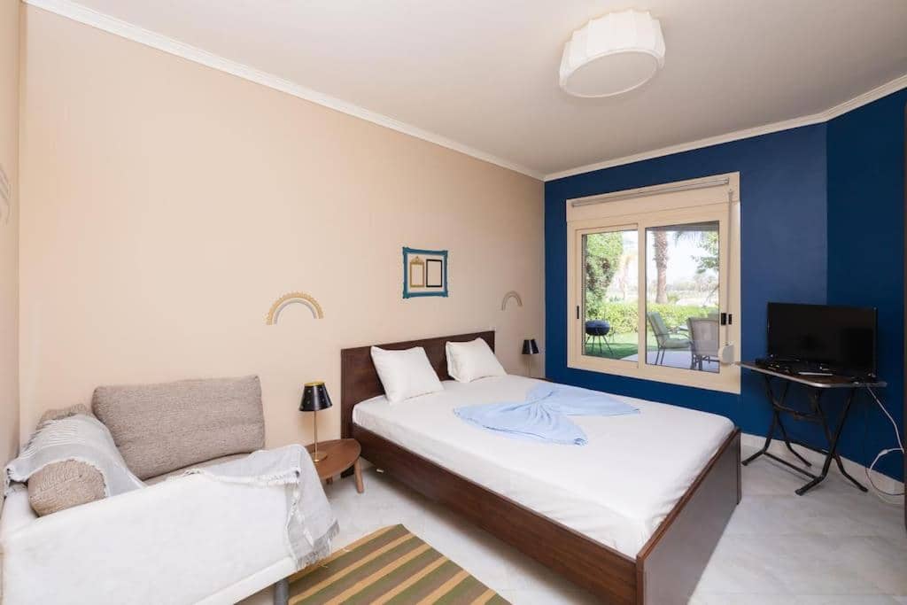 Luxury 3BR Duplex with Private Garden & Pool Access — 3