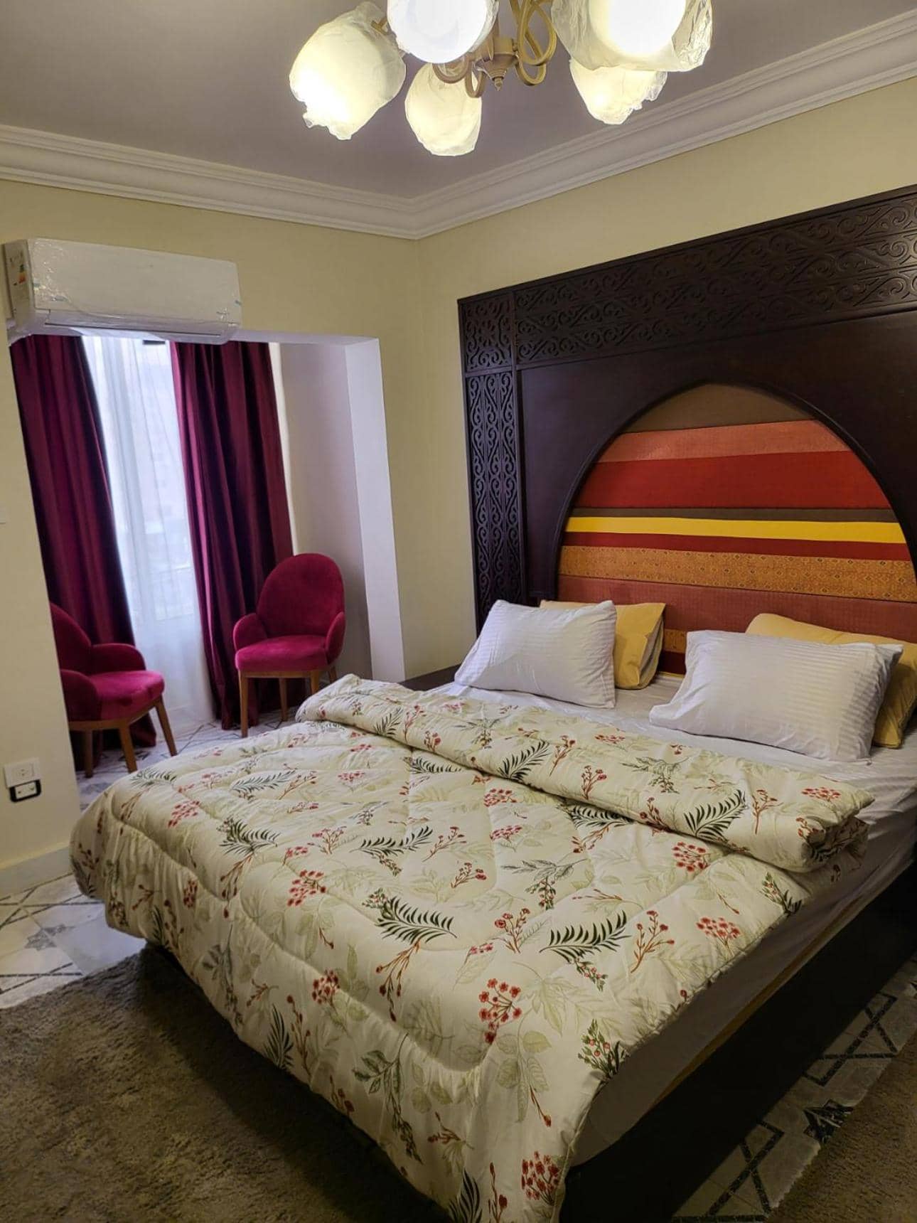 Entire 3BDR apartment at prime location with wifi and garden view near CAI airport — 2