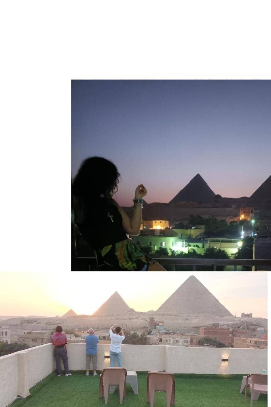 Berlin -pyramids view
