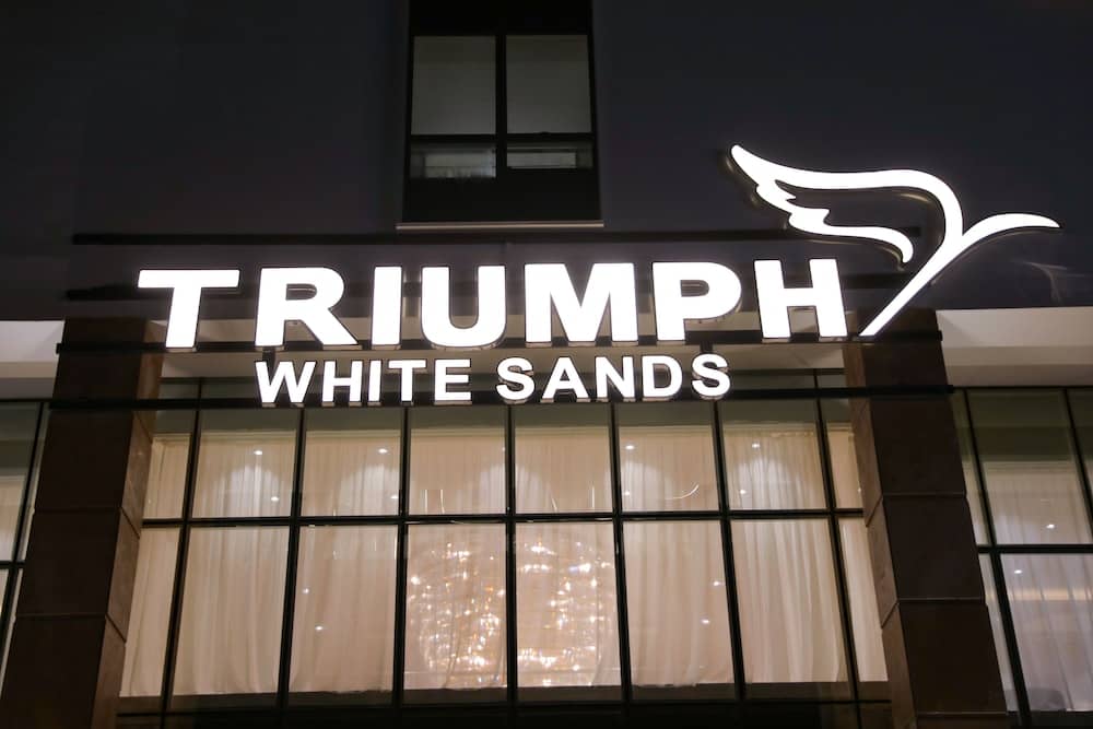 Triumph White Sands