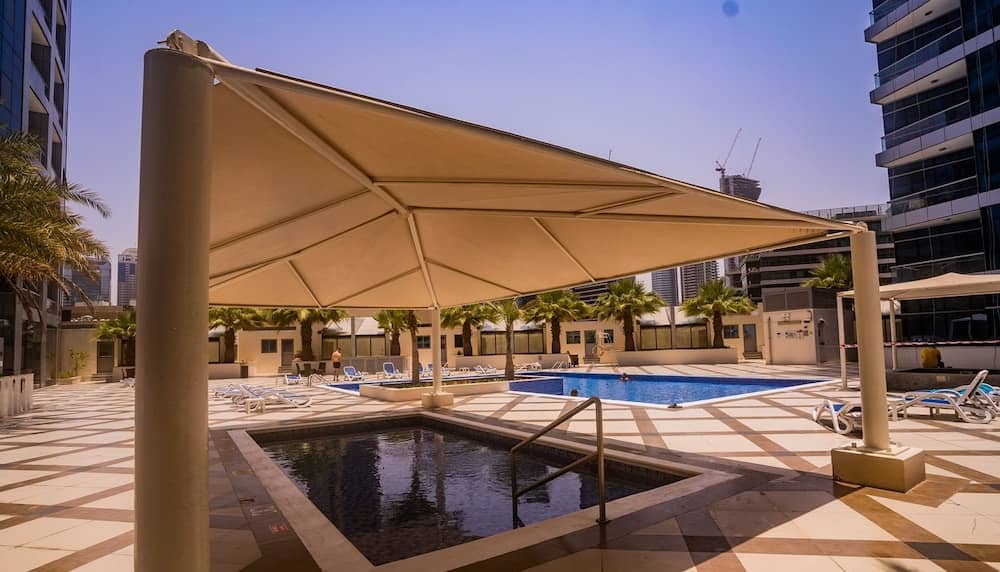 Contemporary One Bedroom with Full Marina View — 5