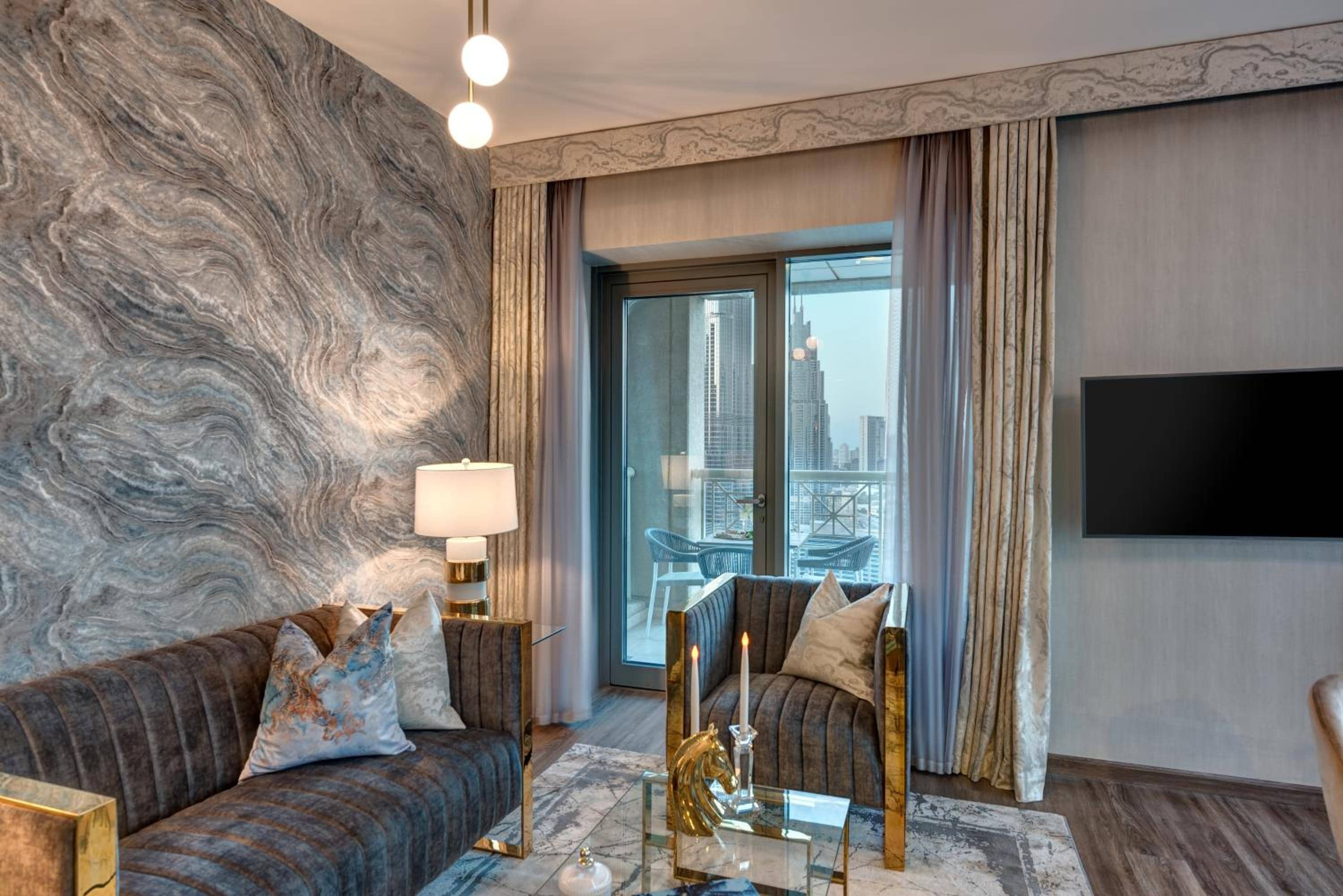 Durrani Homes - Designer 2BR Apt with stunning Burj khalifa and Fountain View — 3