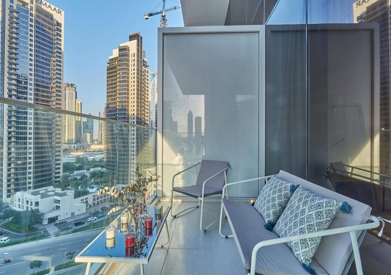 Luxury Studios with Burj Khalifa & Canal View in Downtown - Marquise Square Tower — 4
